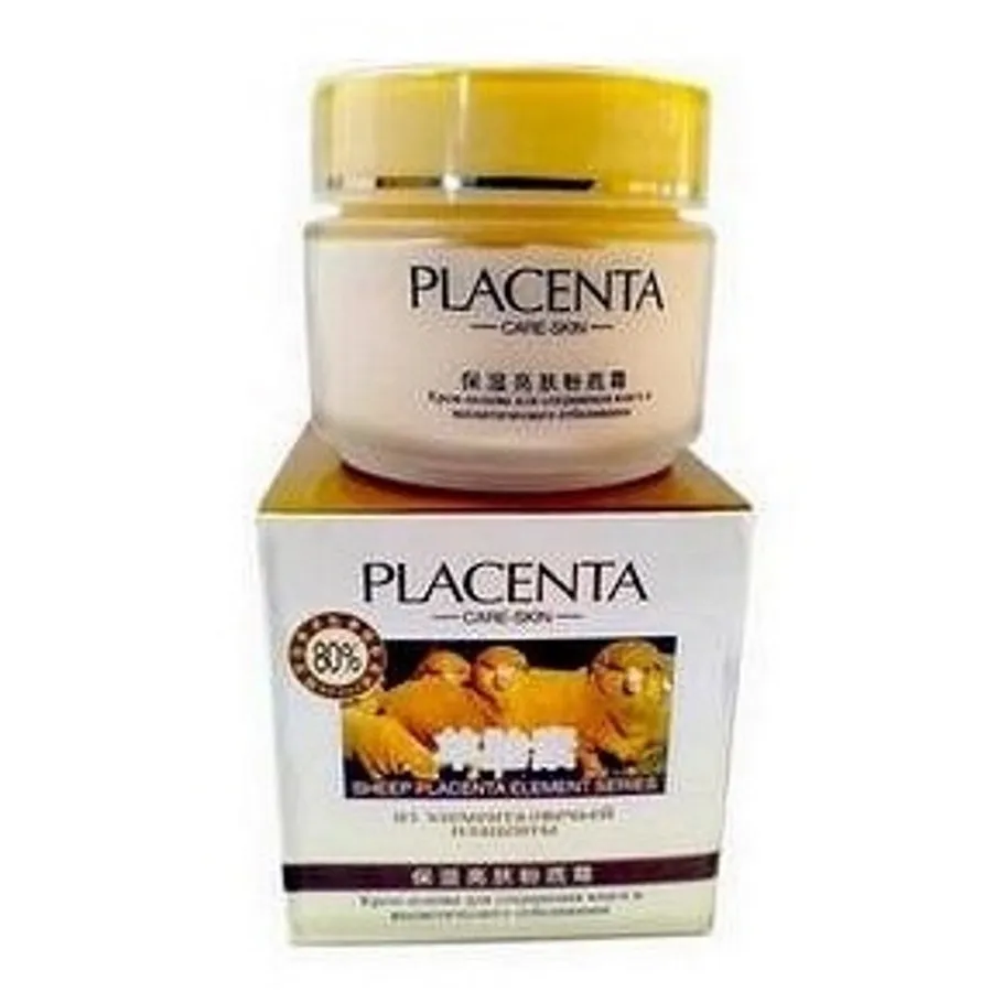 Крем для лица Placenta питательный, отбеливающий, Белый#2