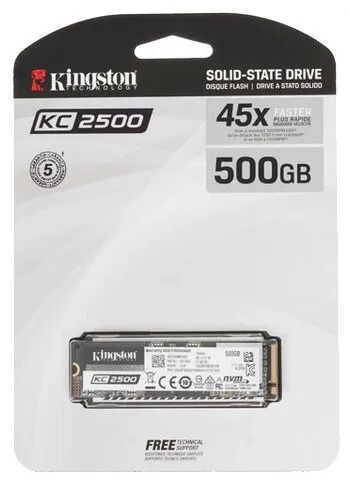 Твёрдый накопитель SSD M.2 Kingston SKC2500M8/500G | 500 GB#3