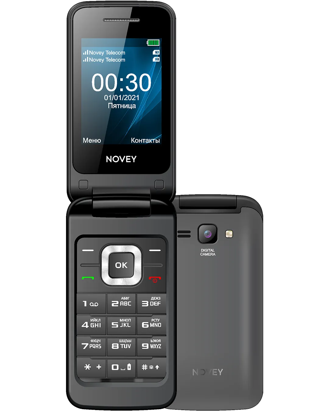 Телефон Novey A30R Grey#2