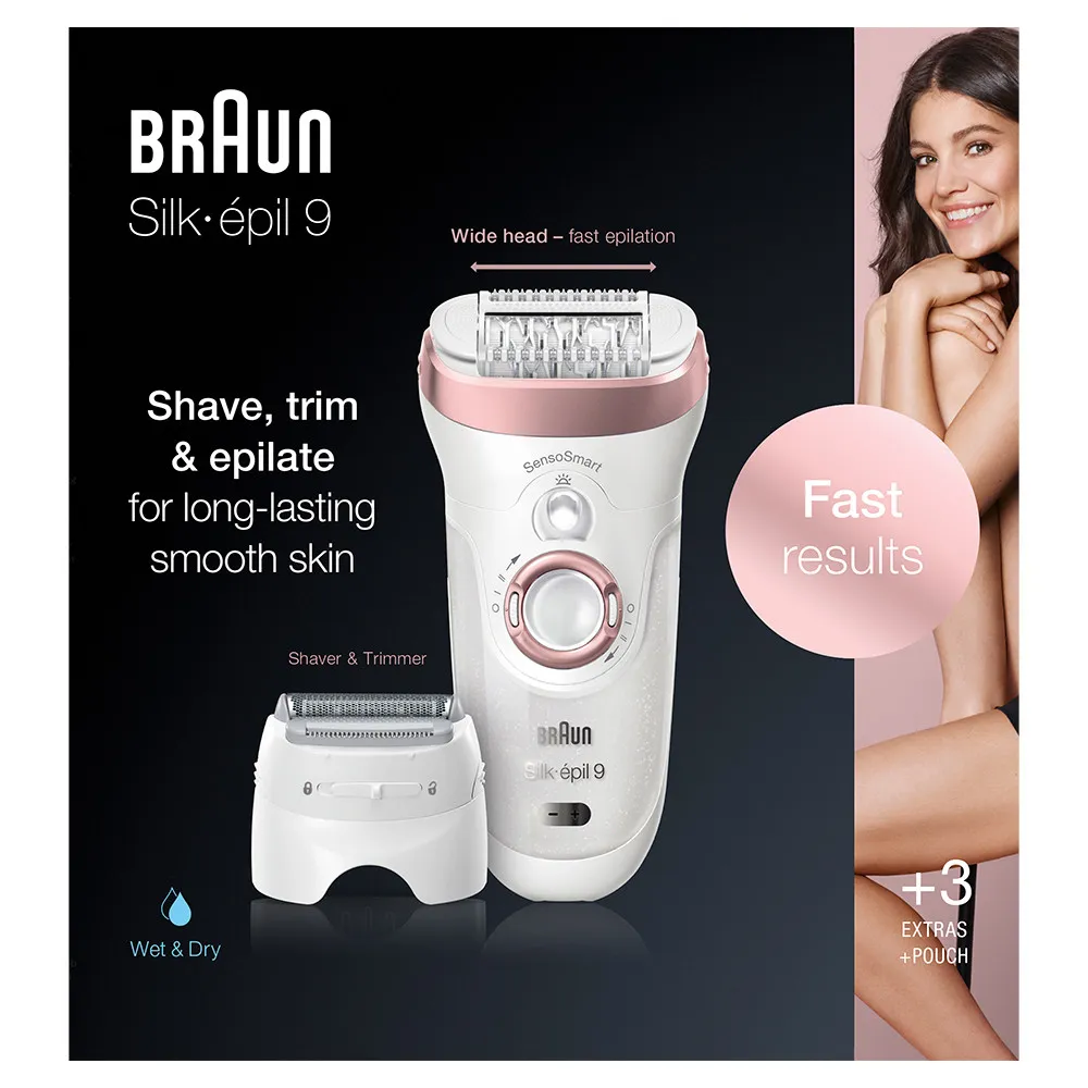 Эпилятор Braun Silk-epil 9 SensoSmart 9/720 +3 accesories#5