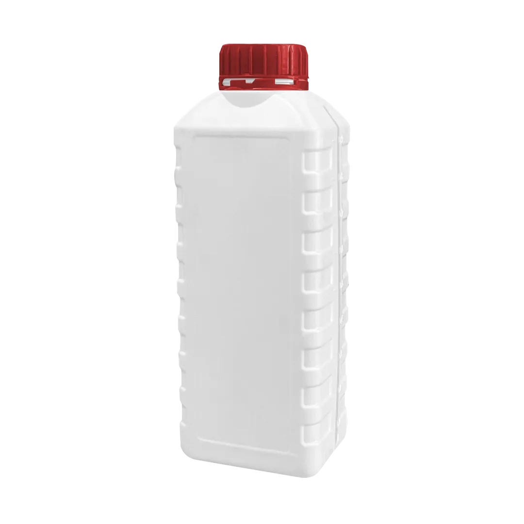 Пластиковая квадратная бутылка TONVA (1 литр) 0.080 кг#2