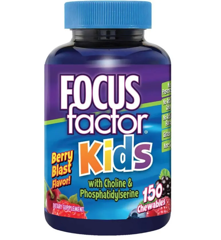 Bolalar uchun vitaminlar Fokus faktor Kids (150 dona)#2