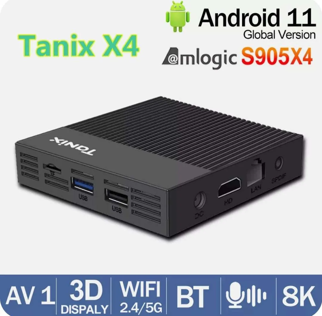 Приставка Tanix x4.android tvbox#3