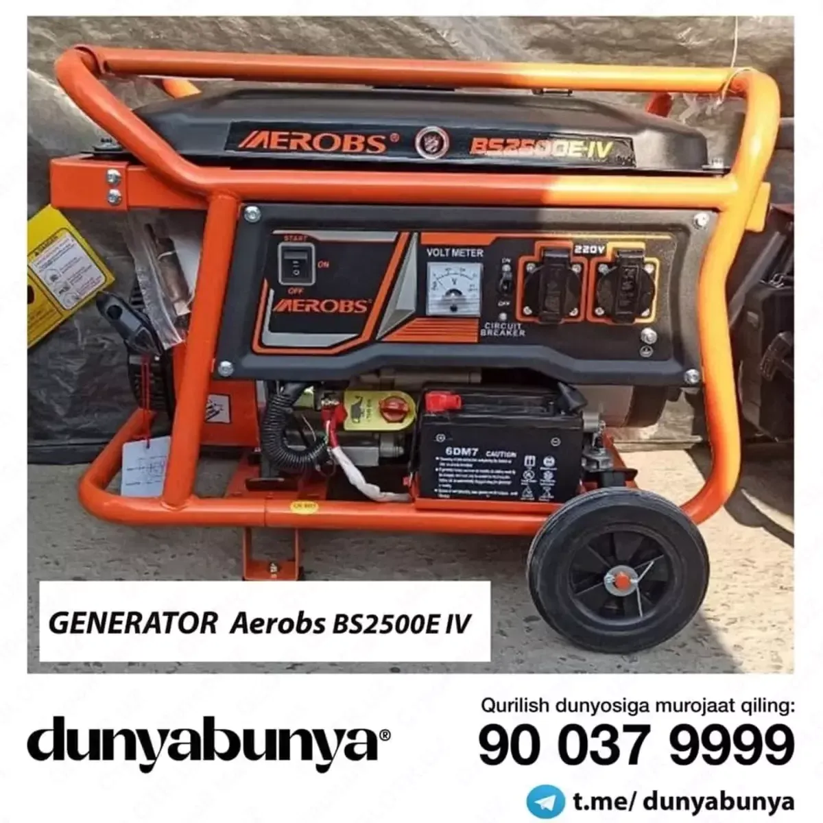 Generator (3 kV) Aerobs BS2500E IV#2