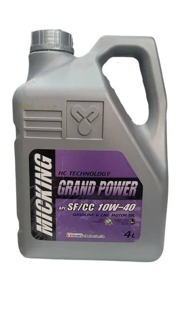 Моторное масло MICKING GRAND POWER API SF/CC 10W-40 технология HC#1