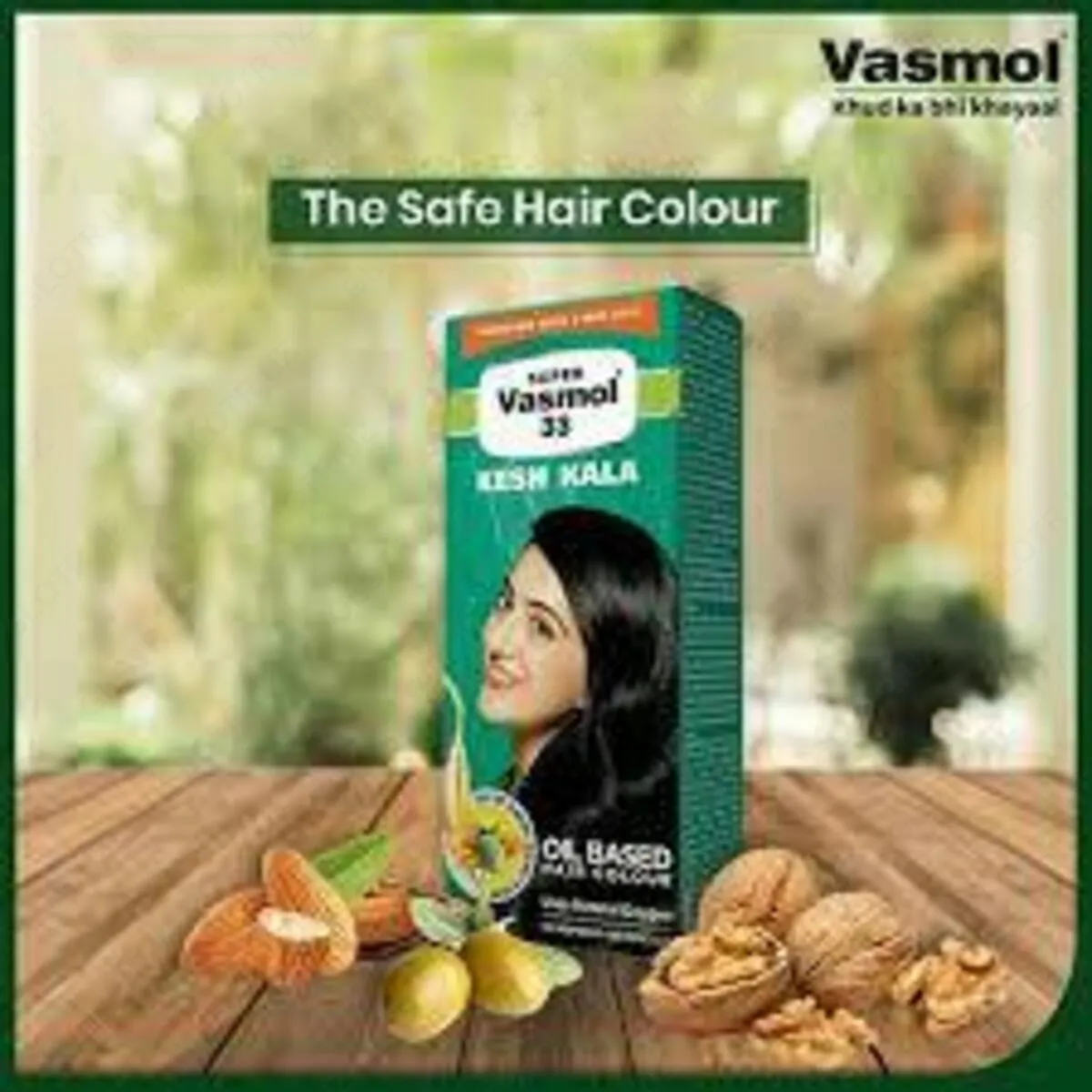 Масло для затемнения волос Kesh Kala super vasmol#4