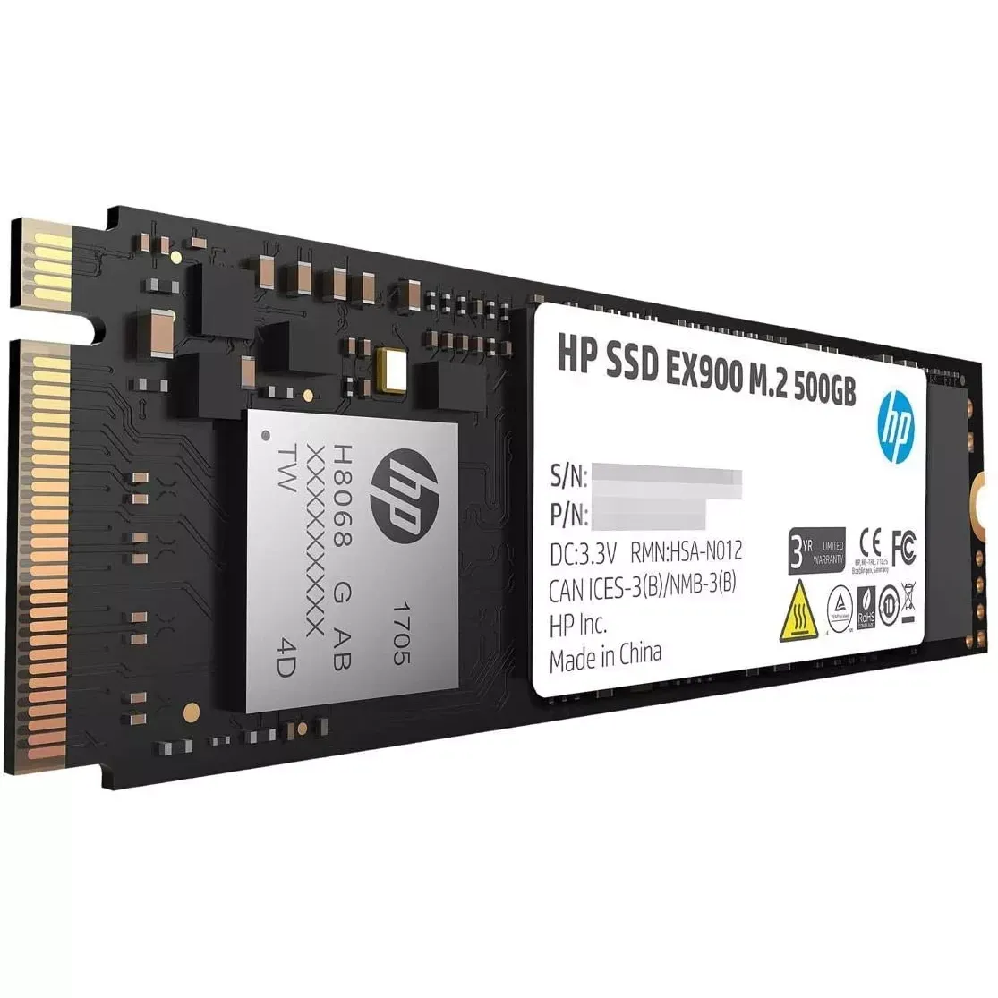 HP EX900 SSD 500 GB#2
