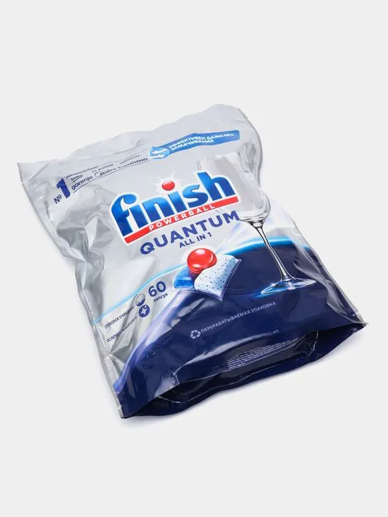 Средство для мытья посуды FINISH Quantum 60 таблеток х6#3