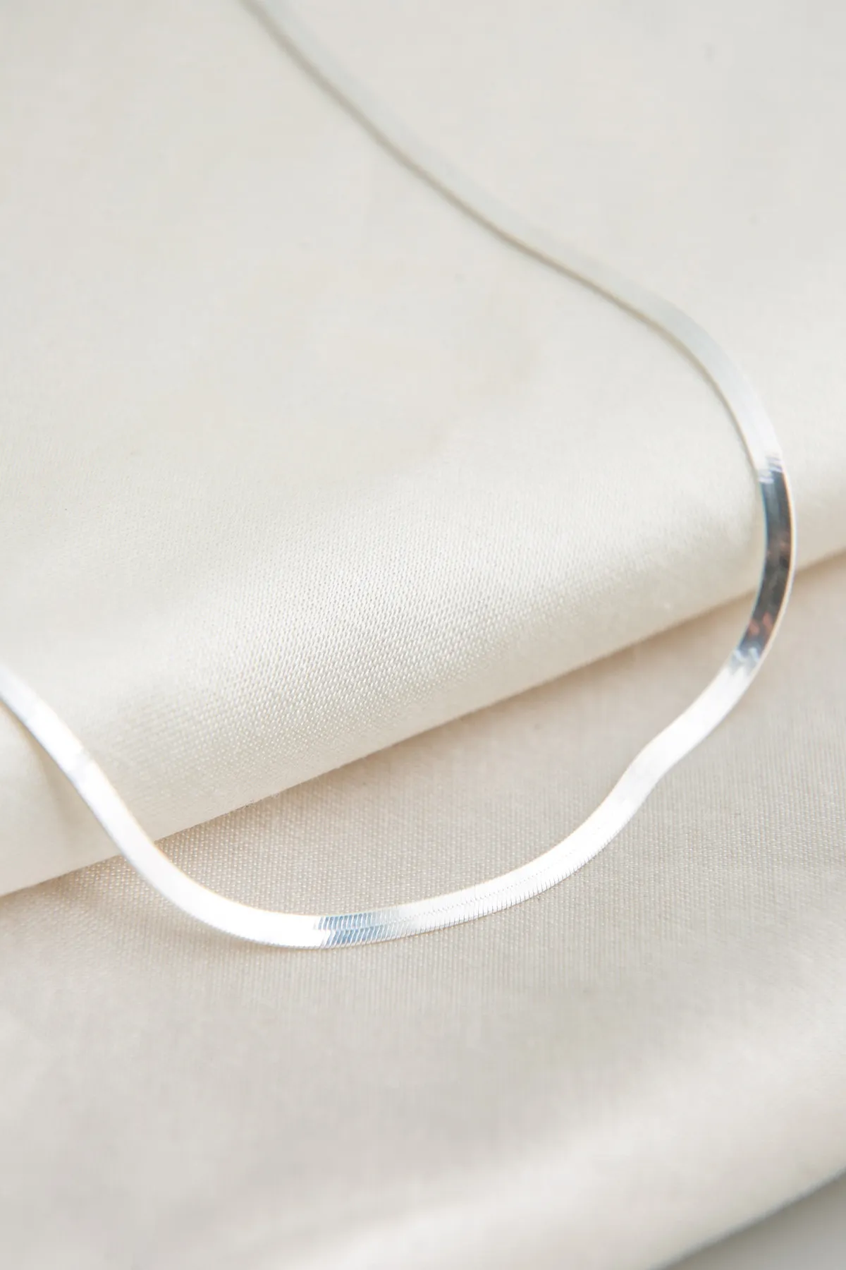 Женское серебряное ожерелье, модель: italyan колье elkmd50001 Larin Silver#3