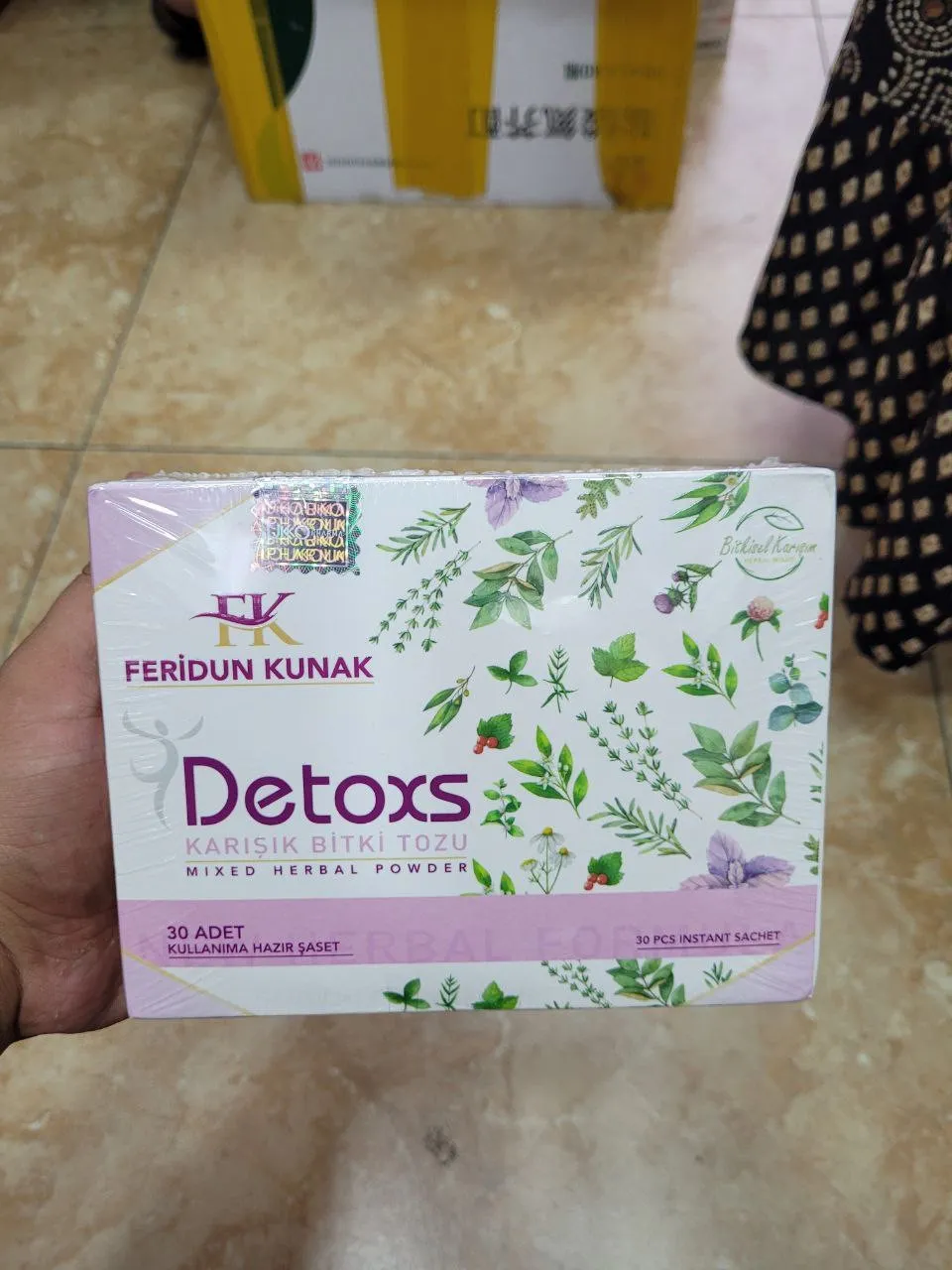Натуральный чай для похудения Feridun Kunak Detoks#2