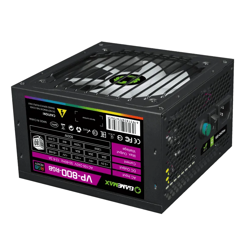 Quvvat manbai GameMax VP-800-RGB#4