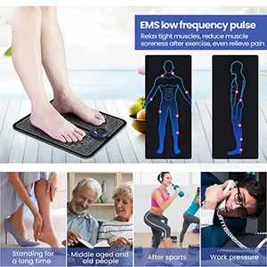 Тренажёр-миостимулятор EMS Foot Massager, для мышц ног и стоп#9