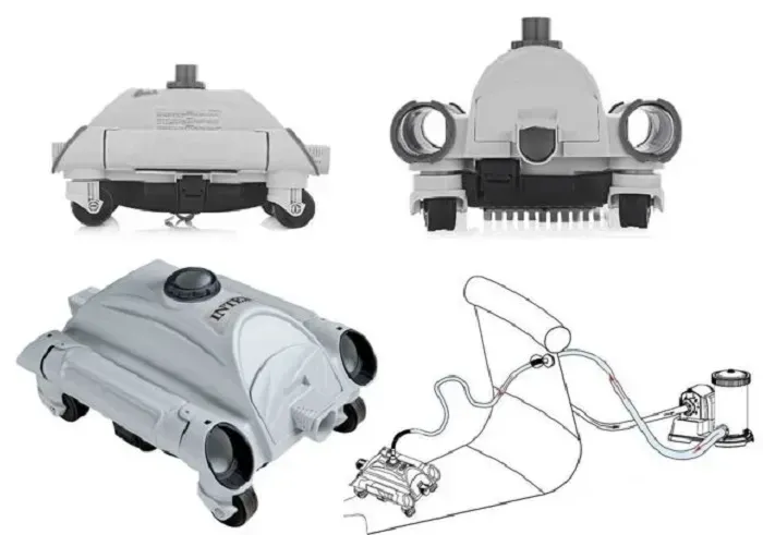 Робот пылесос для бассейна подводный INTEX 28001#5