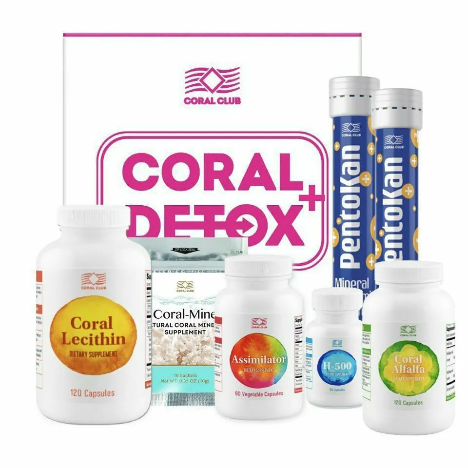 Vitaminlar jamlanmasi Coral Club Detox Pkus#2