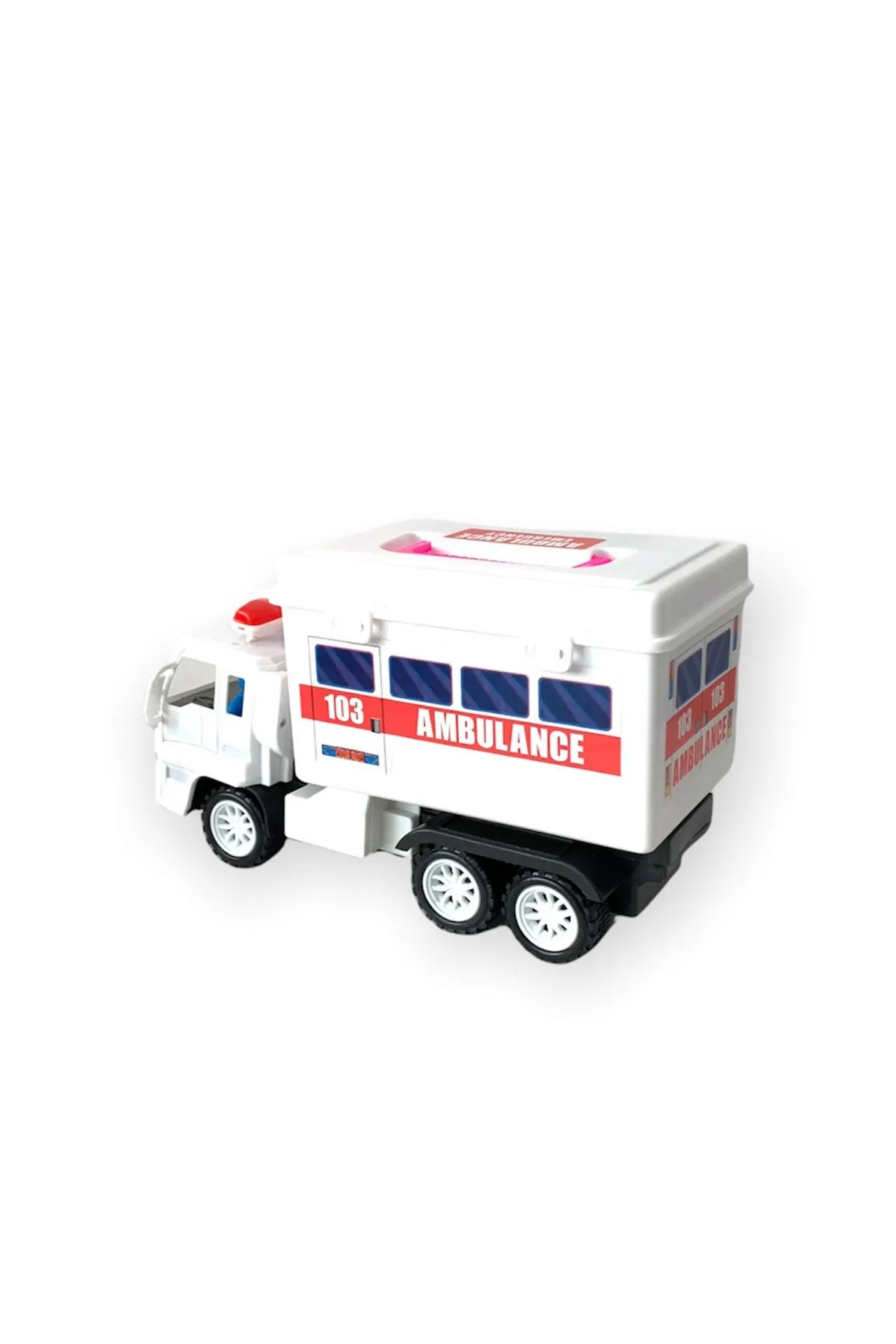 Детская игрушка машинка скорая помощь с игровым набором доктора d014 shk toys#4