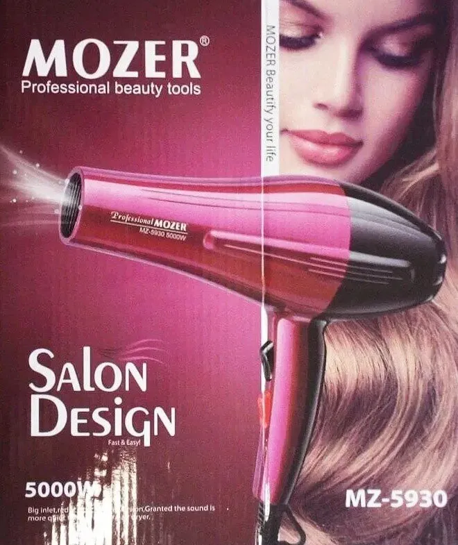 Профессиональный фен для волос Mozer#3