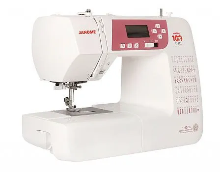 Швейная машина Janome 3160PG Anniversary Edition | Швейных операций 25 | Скорость шитья 820 ст/мин#2