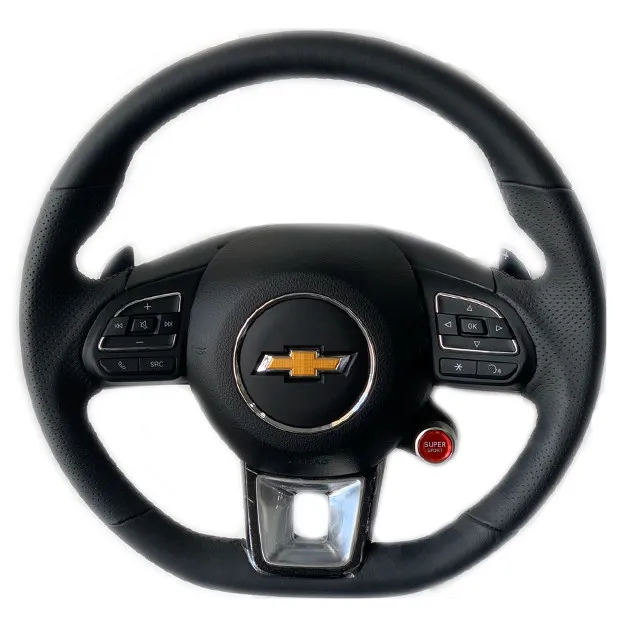 Автомобильный руль Chevrolet Мультируль, с кнопкой Start/Stop + в подарок беспроводные наушники#1