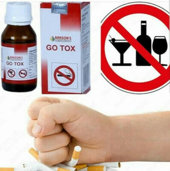 GO TOX tomchilari alkogol va nikotinning toksik ta'sirini kamaytirish uchun#2