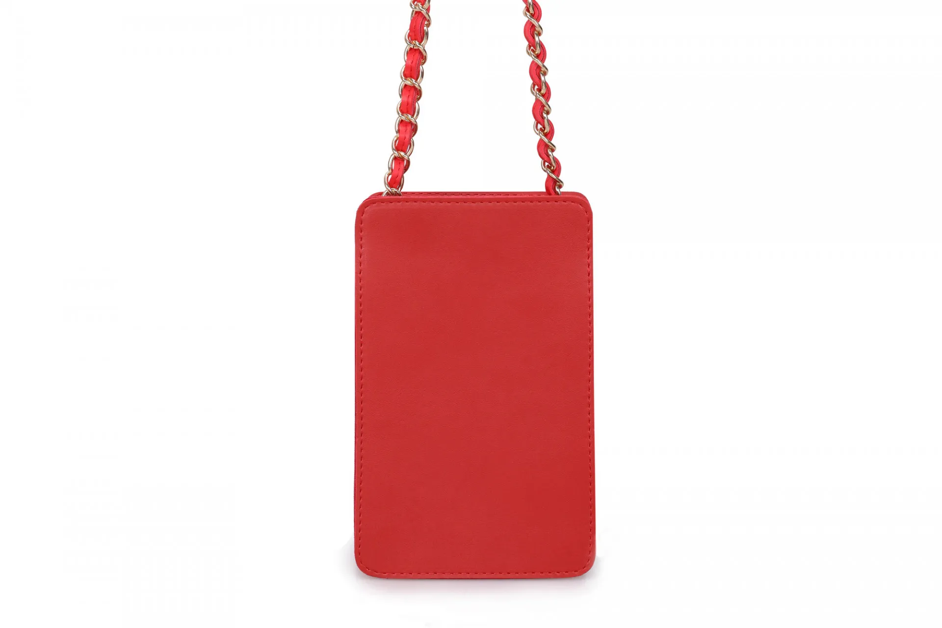 Женская сумка 1509 Красная#4