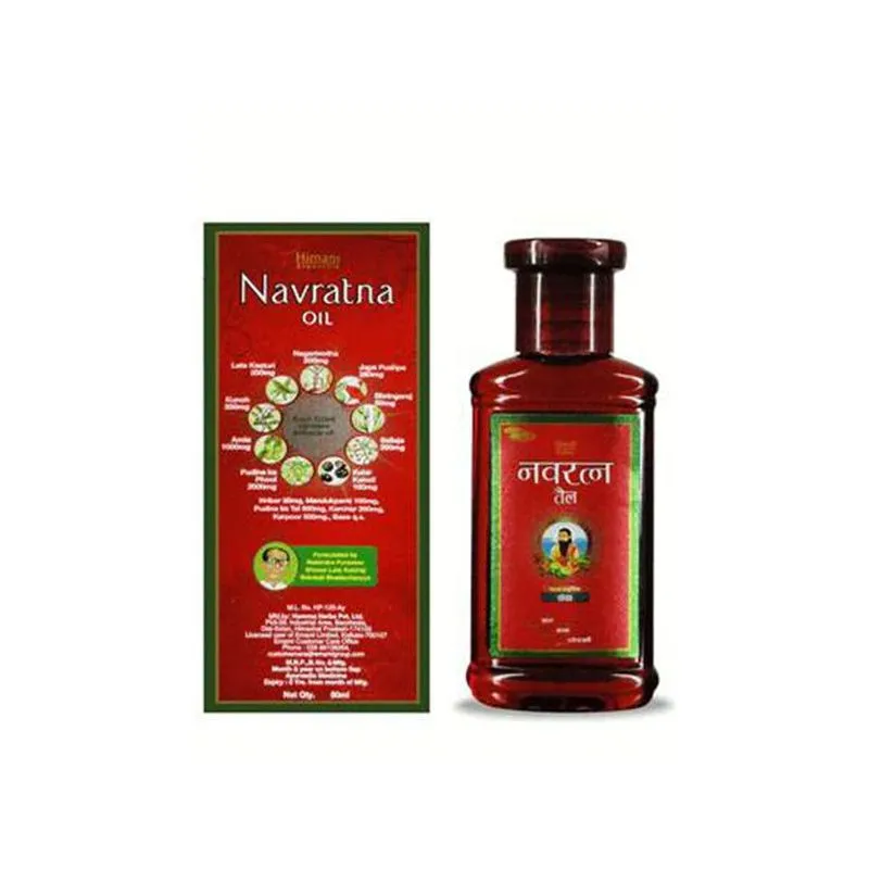 Масло от выпадения волос "Navratna oil"#4