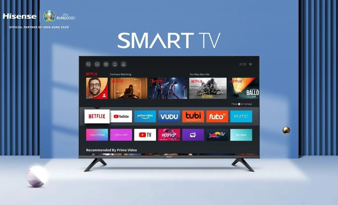 Телевизор Hisense 55" 4K Smart TV#3