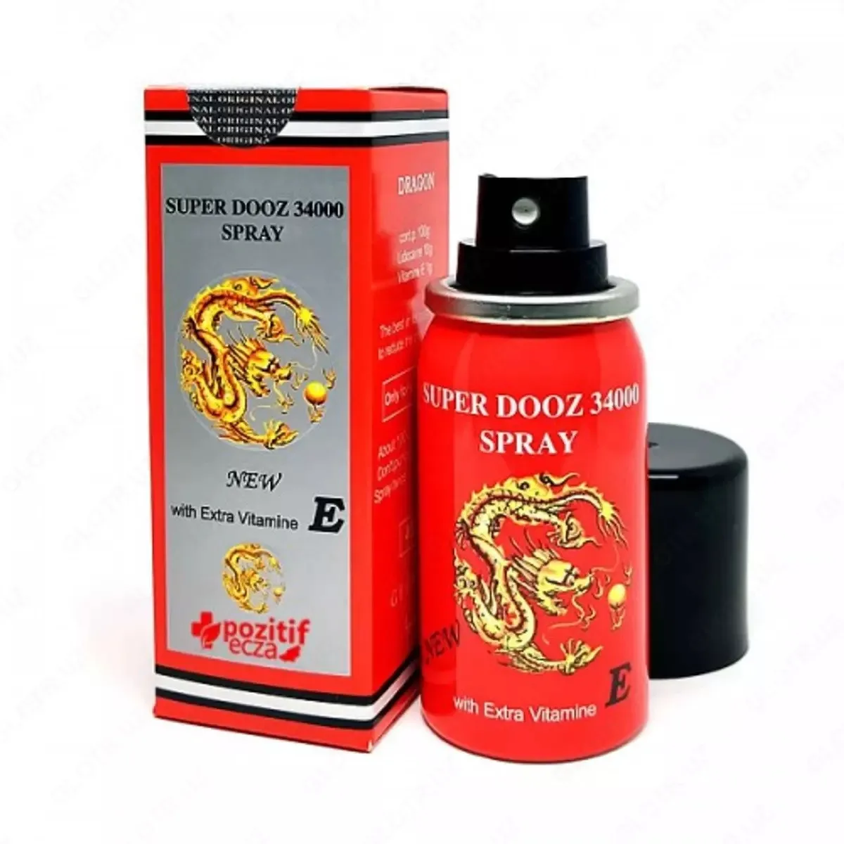 Spray prolonator Super Dooz 34000 Dragon's Spray E vitamini bilan 45 ml#2