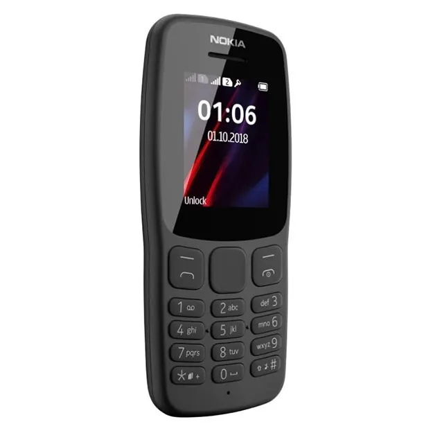 Телефон  Nokia N106 c двумя sim-картами, Серый#3