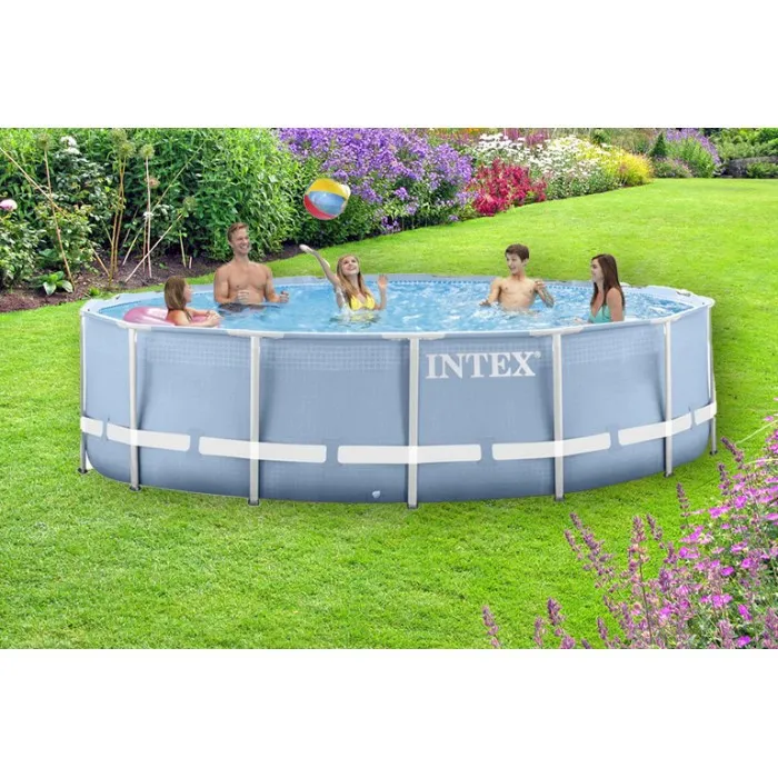Каркасный бассейн INTEX 366x76см, 6503л , фил.-насос 2006л/ч#4