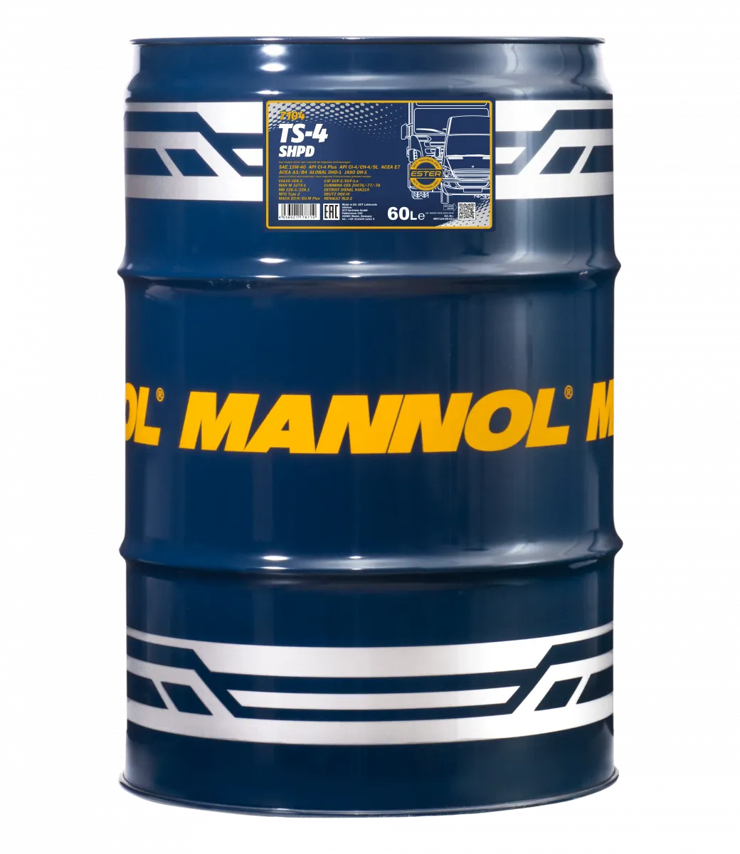 Моторное масло Mannol ts-4 shpd 15W-40#2