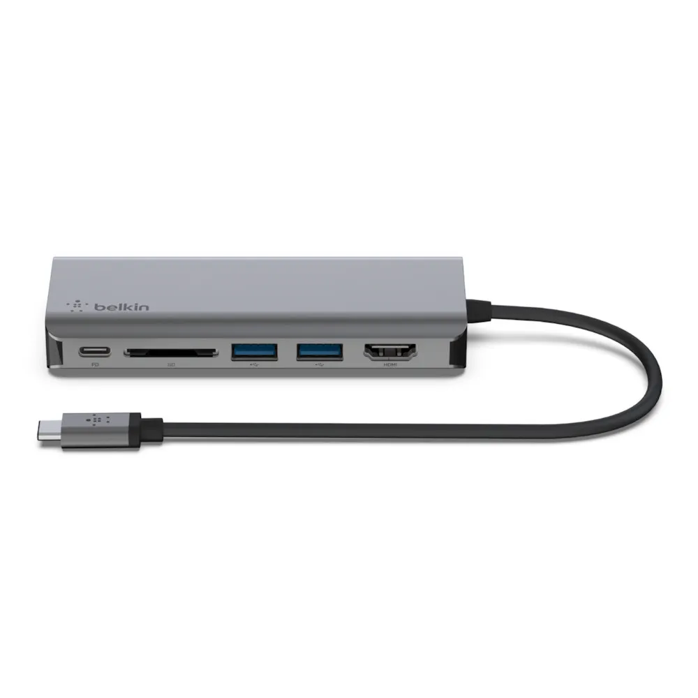 belkin CONNECT USB-C 6-in-1 Multiport Adapter hub#4