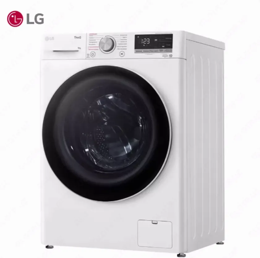 Стиральная машина автомат LG F4V5VS0W Steam, AI DD, 9кг, Белый#2
