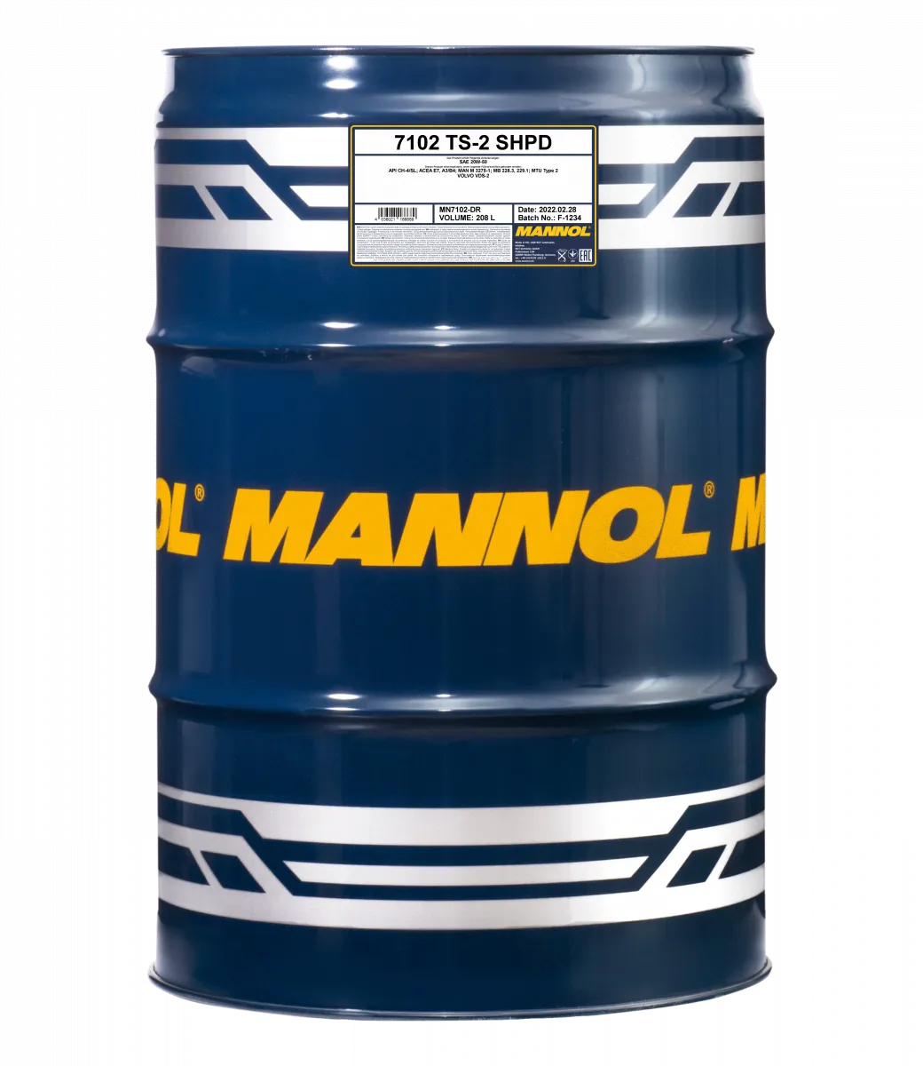 Моторное масло Mannol ts-2 shpd 20W-50#3