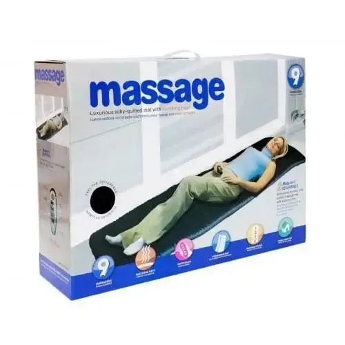 4 zonali va 3 darajali OKS massage mat tana uchun isitiladigan massajli massaj matrasi#2
