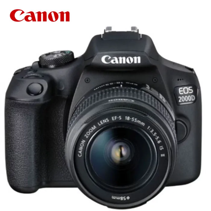 Зеркальный фотоаппарат Canon EOS 2000D 18-55 III  Wifi#4