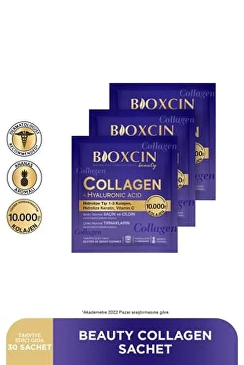 Gialuron kislotasi bilan Bioxcin Beauty Collagen 30 paket#3