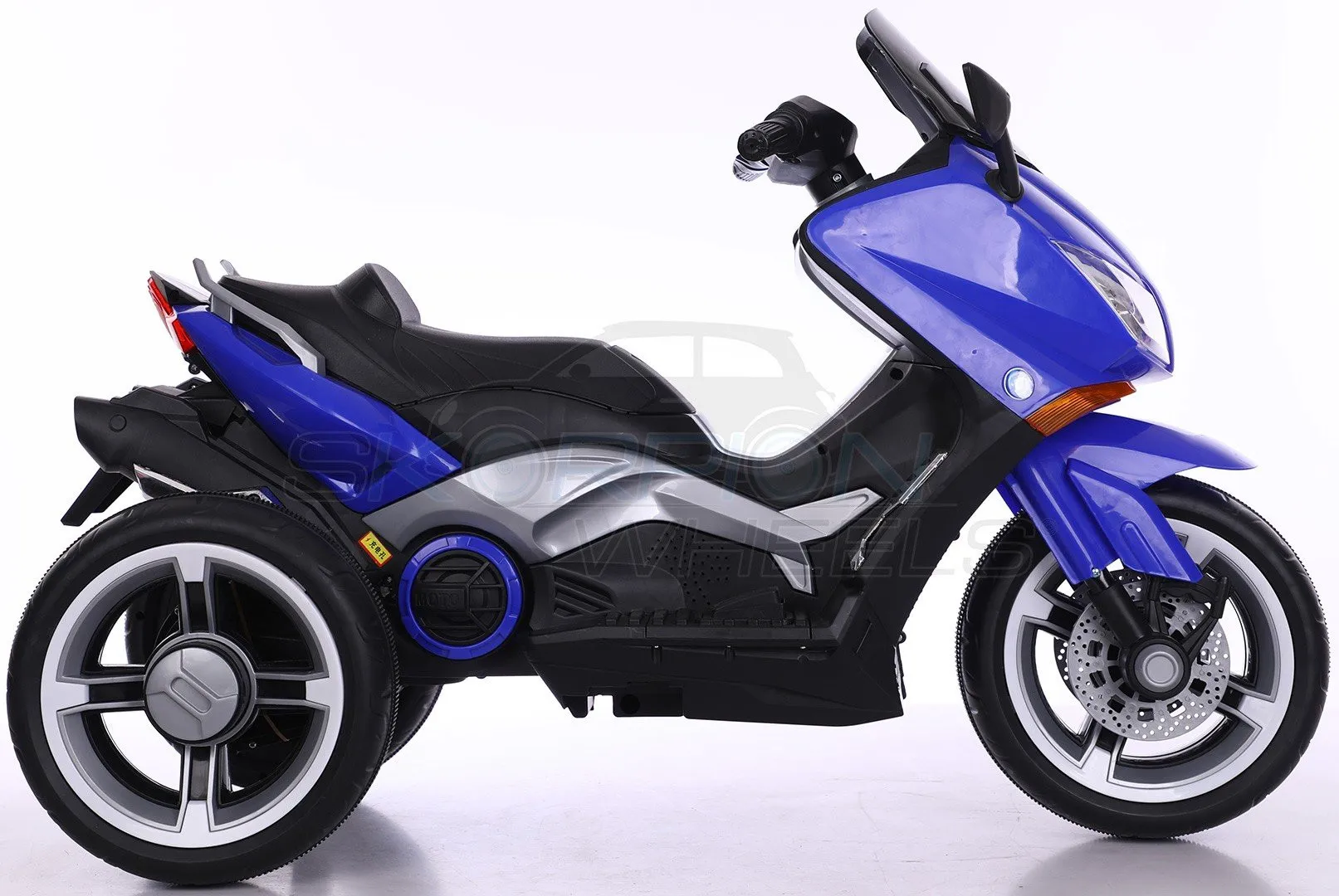 Электрический мотоцикл для детей blue#3