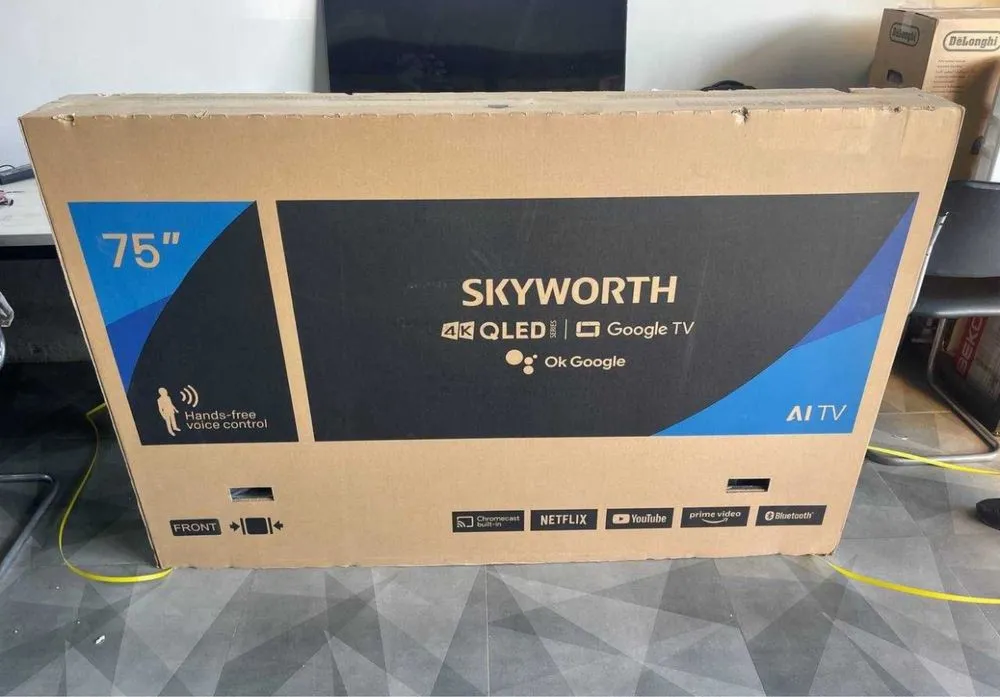 Телевизор Skyworth 50" 4K QLED Smart TV Wi-Fi Android#4