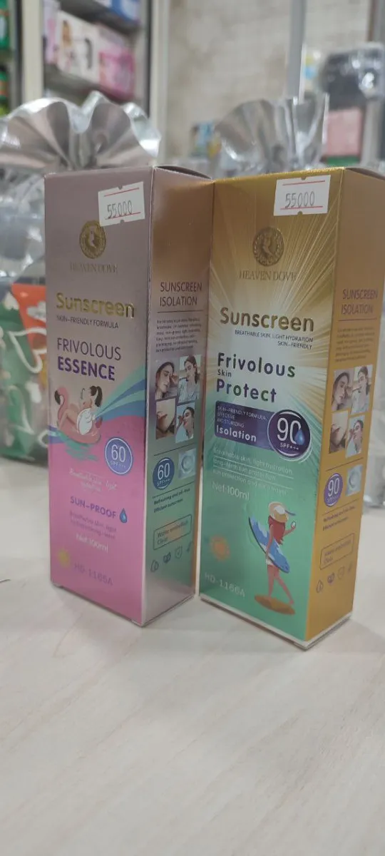 Quyoshdan maksimal himoyalovchi krem Sunscreen Frivolous Skin Protect SPF 90, 100 мл#5