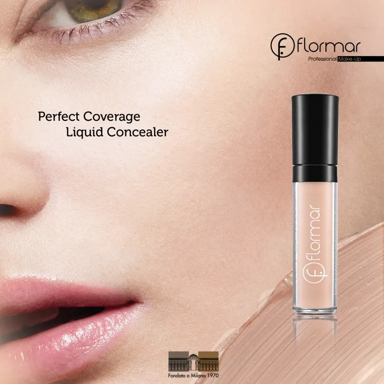 Корректор для лица № 10 perfect coverage liquid concealer 5544 Flormar#2