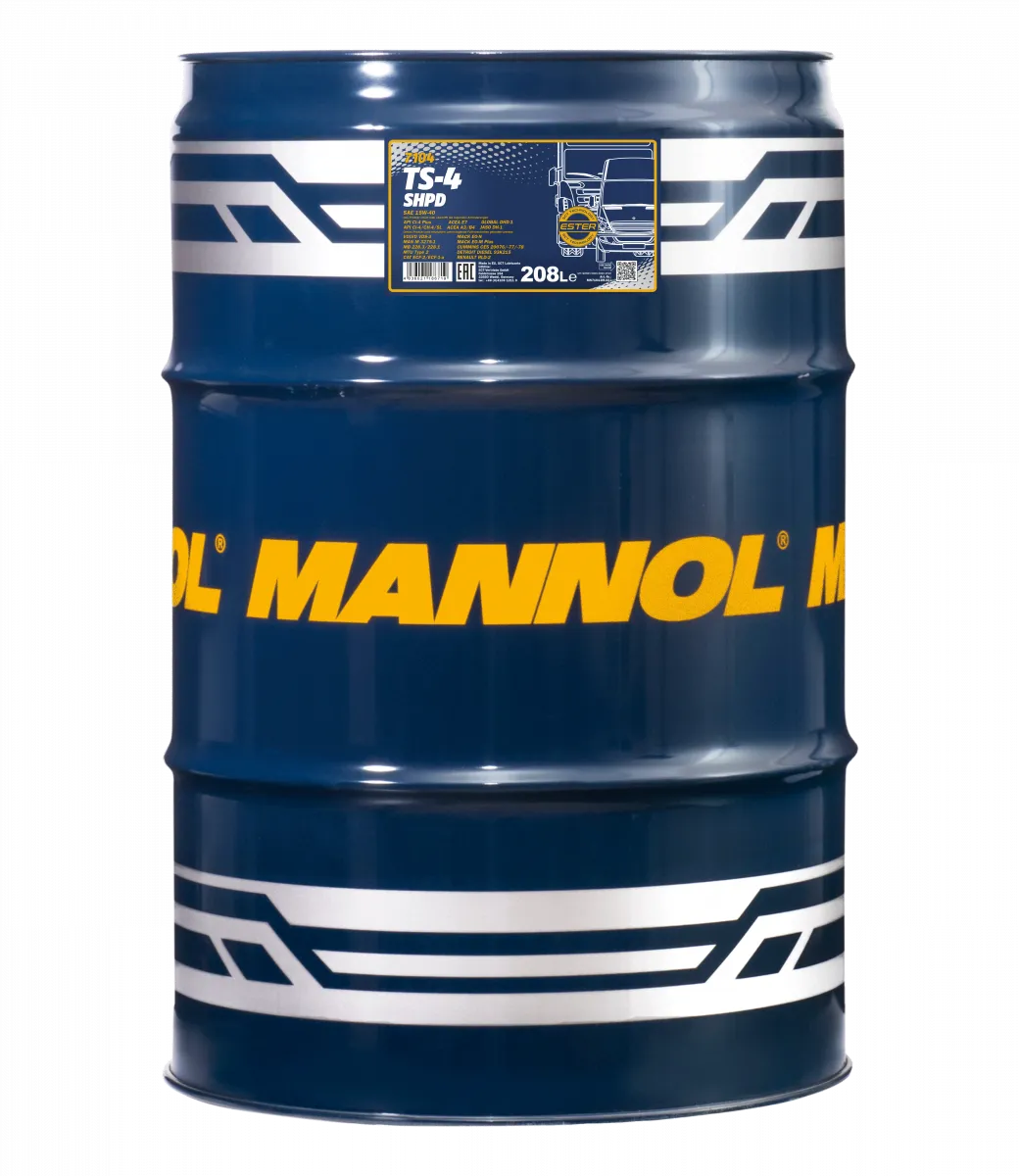 Моторное масло Mannol ts-4 shpd 15W-40#3