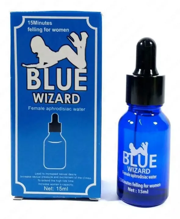 Blue wizard возбуждающие капли для женщин#2