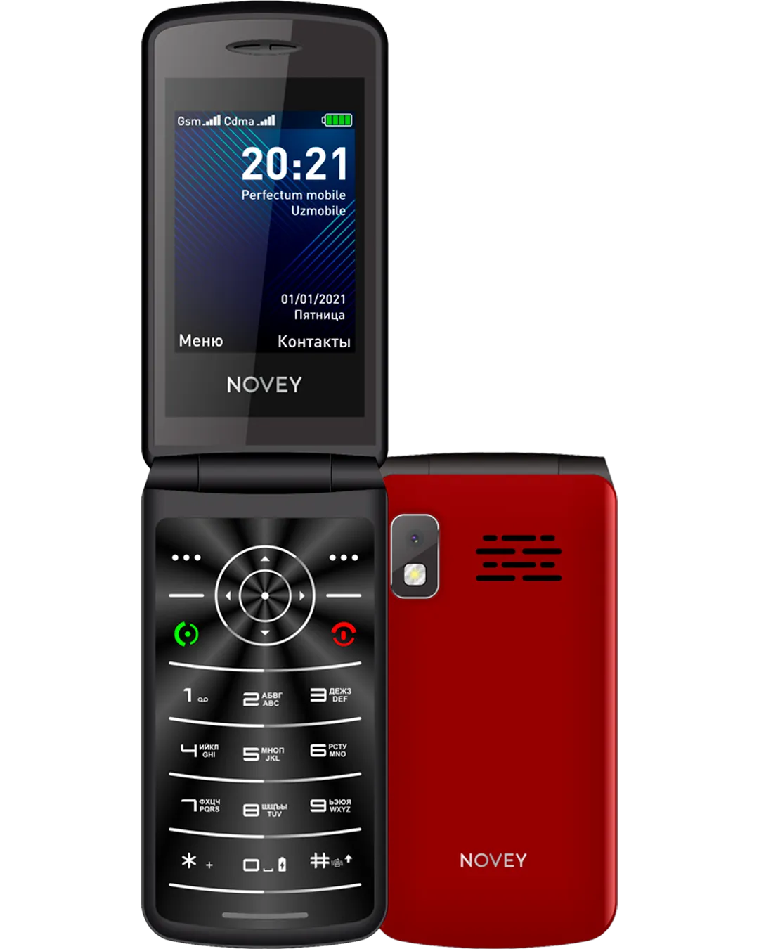 Телефон Novey Z1 Red#4
