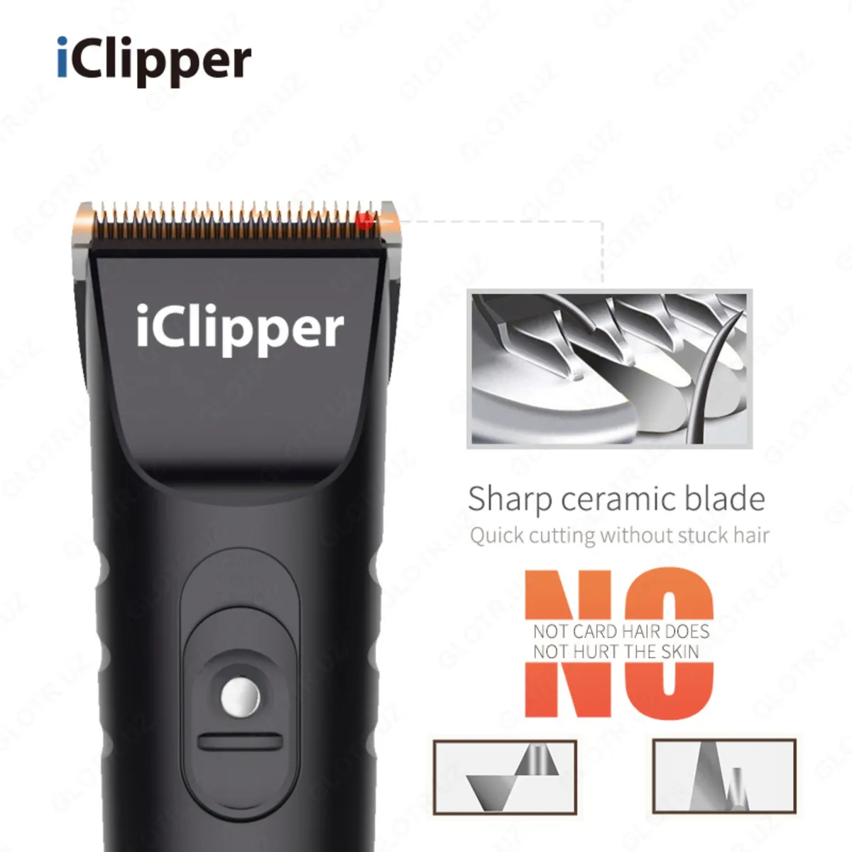 Машинка для стрижки волос iClipper X19#2