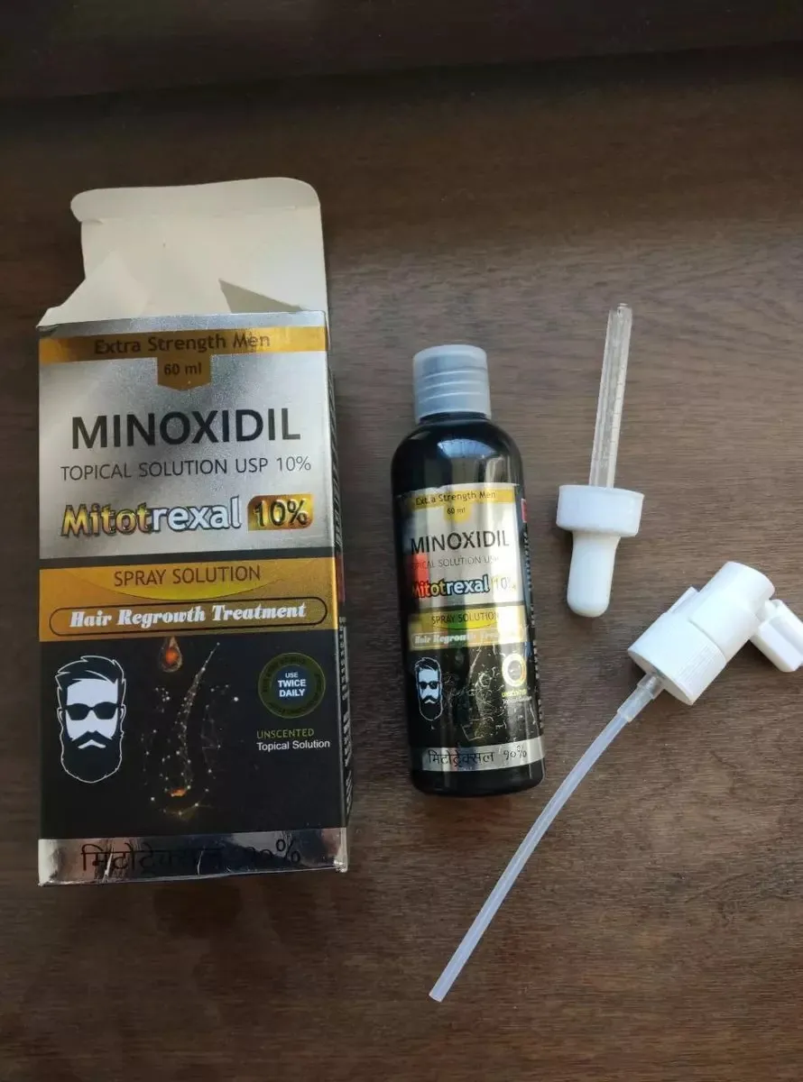 Спрей Миноксидил 10% Mitotrexal для волос и бороды#3