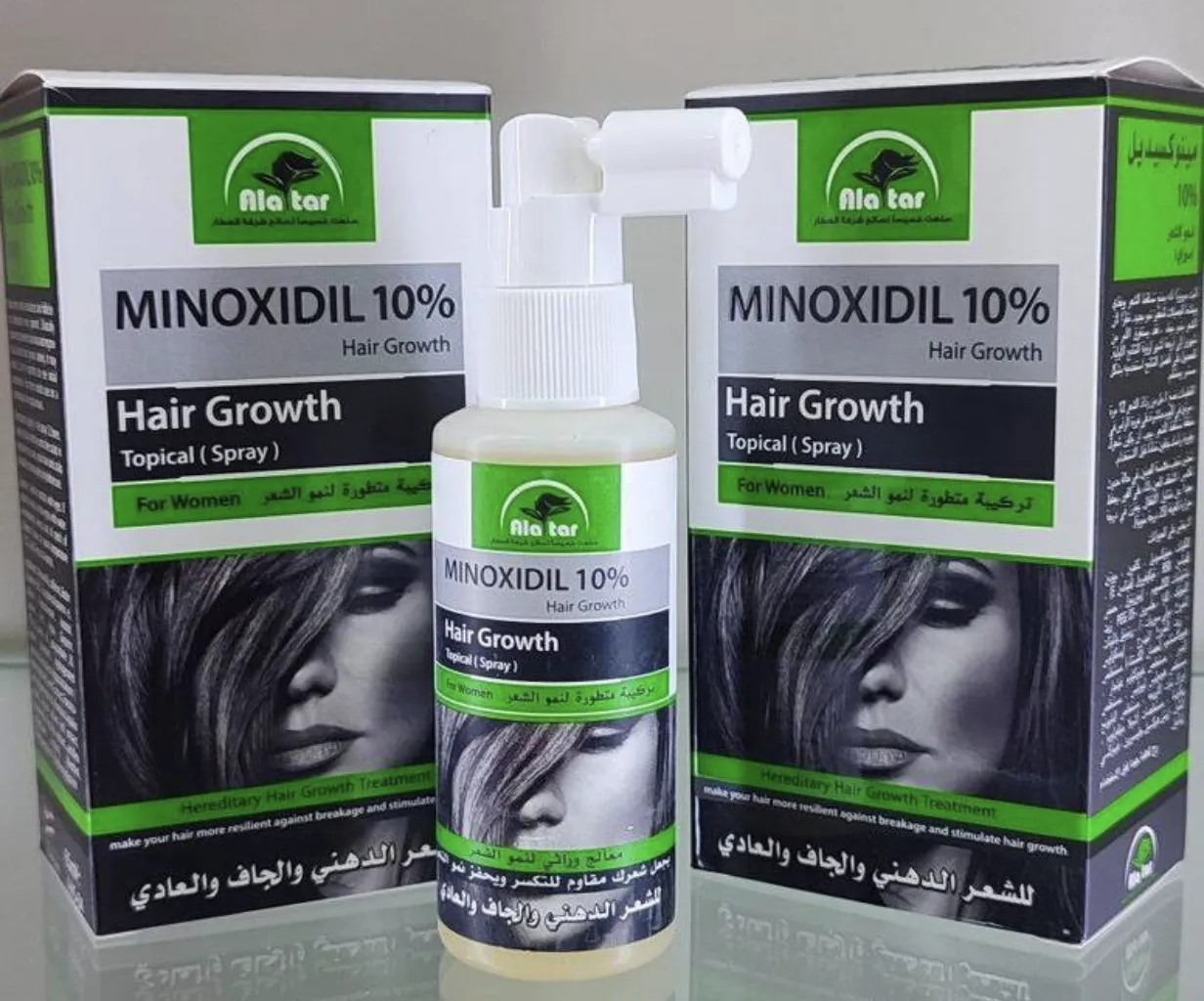 Лосьон-спрей для роста волос женщин Миноксидил 10%#3