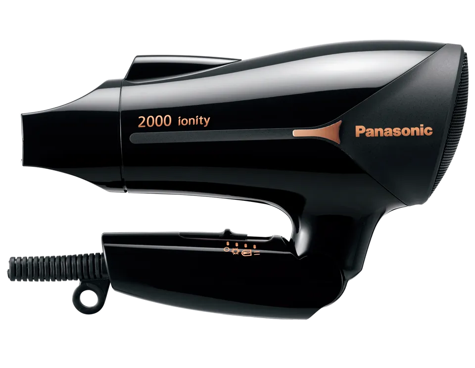 Фен Panasonic EH-NE65-K865, 2000W=2300W, Ионизатор, Складной, Чёрный#3