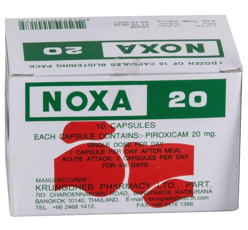 Капсулы NOXA 20 для лечения боли в суставах и позвоночнике#5