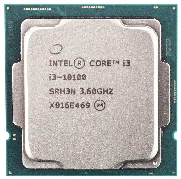 Процессор Intel-Core i3 — 10100, 3.6 GHz, 6MB, oem, LGA1200, Comet Lake#2
