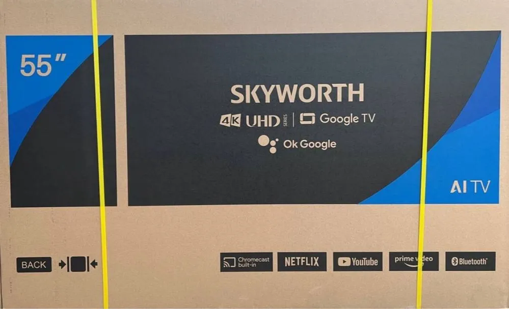 Телевизор Skyworth 50" 4K QLED Smart TV Wi-Fi Android#2